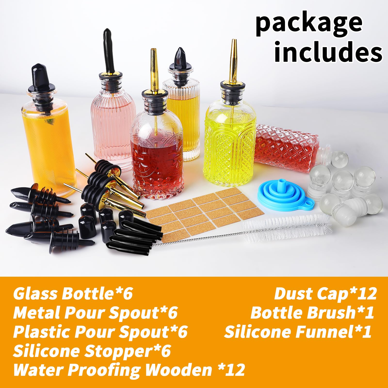 INFTYLE silicone funnel for smooth pouring into small bottles.