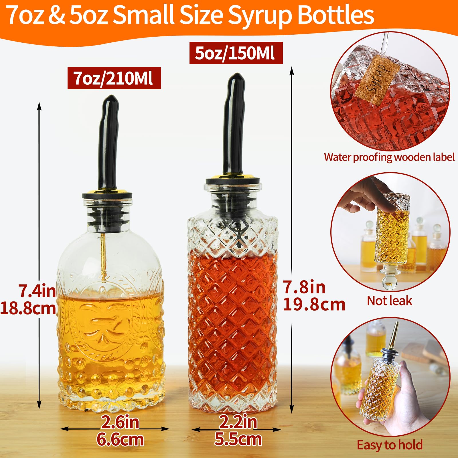 INFTYLE stopper seal for syrup bottle keeps liquids fresh.