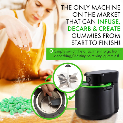 Infusion Buds butter and oil infusing mold visual for versatile infusions