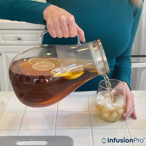 Infusion Pro Dishwasher-Safe Pitcher for quick cleanup after entertaining.