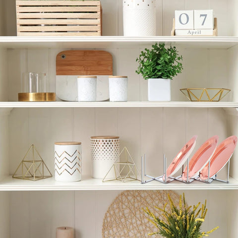 Inheming two-pack dish rack kit supports organized drying in small spaces.