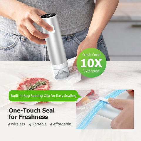 Inkbird portable sealer for on-the-go sealing anywhere