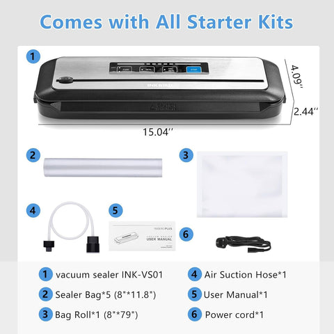 Inkbird compact design saves counter space and simplifies storage.