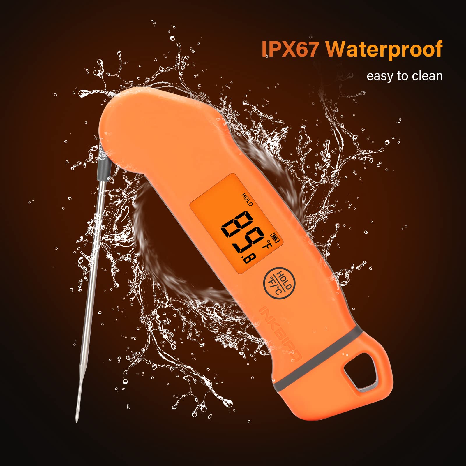 Inkbird IHT-1S in kitchen setup for precise cooking temperature tracking.