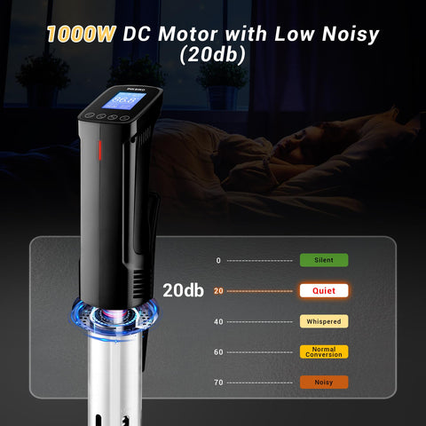 Inkbird ISV-100W delivers fast heating for quicker meal prep.