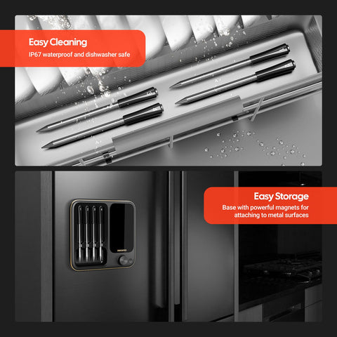 Inkbird long battery life delivers hours between charges