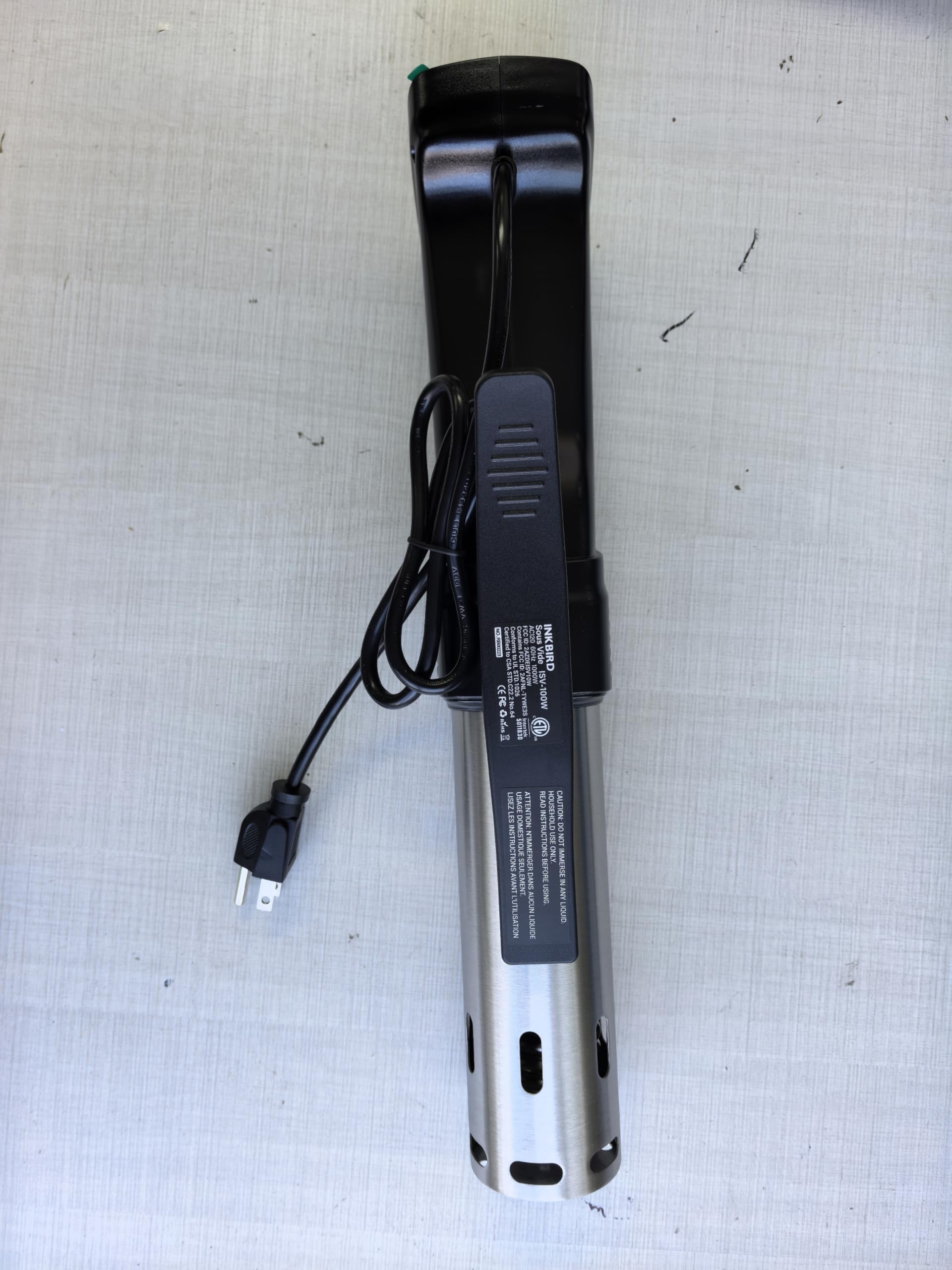 Inkbird precise temperature control and timer for consistent doneness