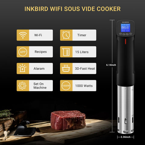 Inkbird starter kit contents ready for organized sous vide setup