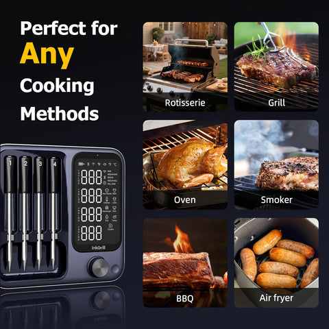 InkGrill local mode provides stable monitoring when signals are weak