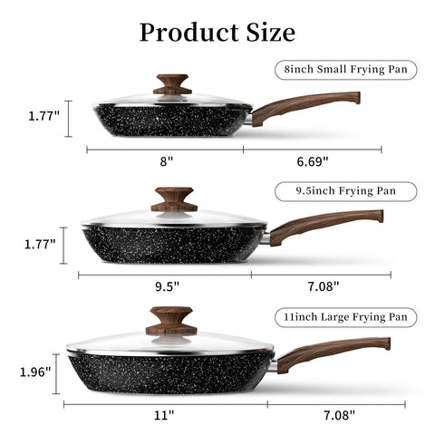 Innerwell easy-care design for quick cleaning after sautéing.