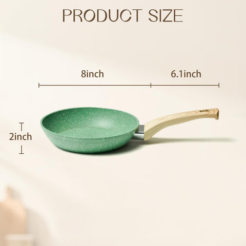 Innerwell easy clean nonstick pan wipe clean after everyday meals.