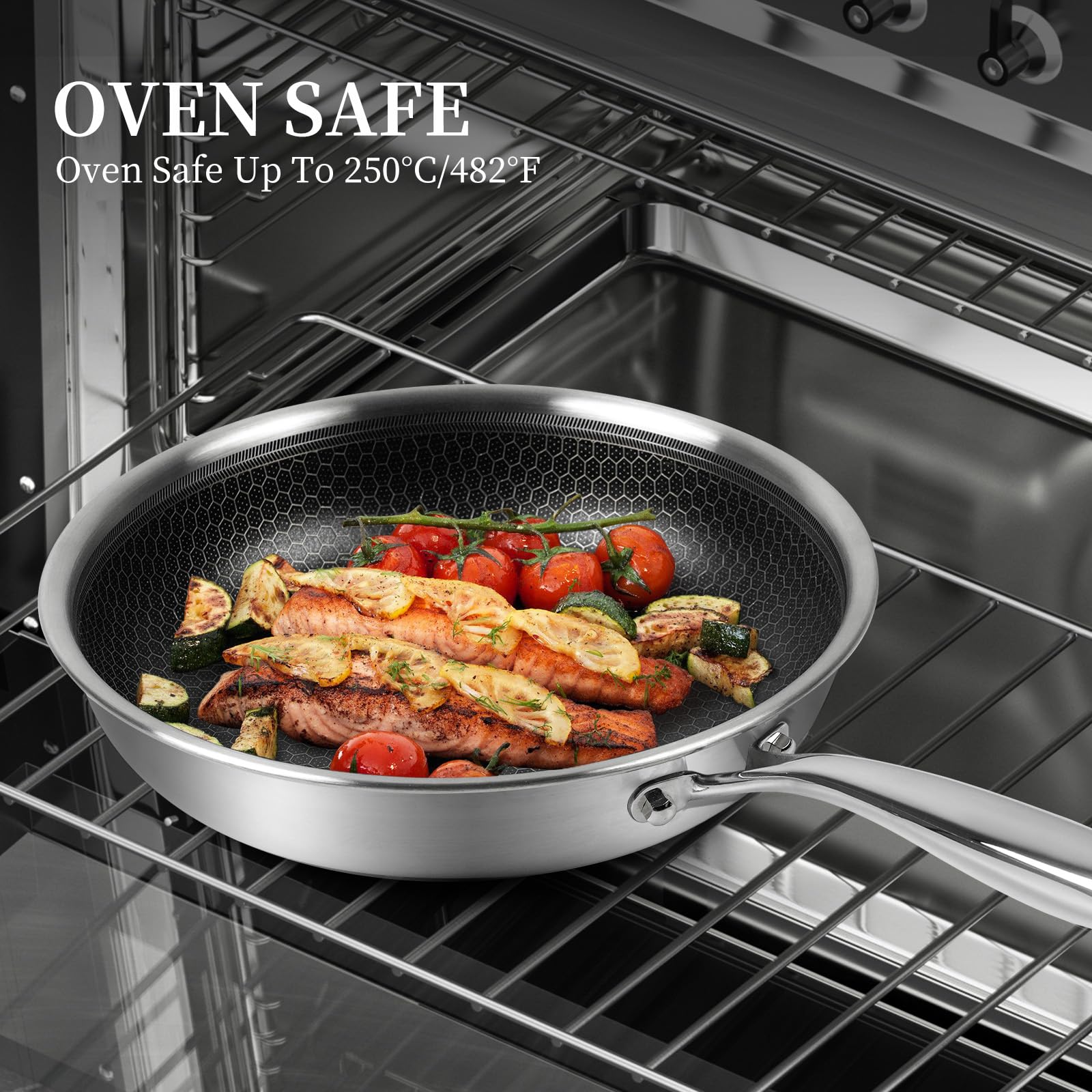 Innerwell egg-omelette-perfect-cook shows controlled heat for delicate dishes.