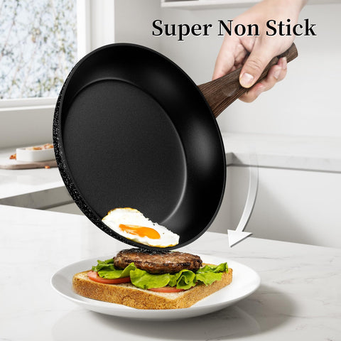 Innerwell granite exterior with smooth non-stick interior for durability