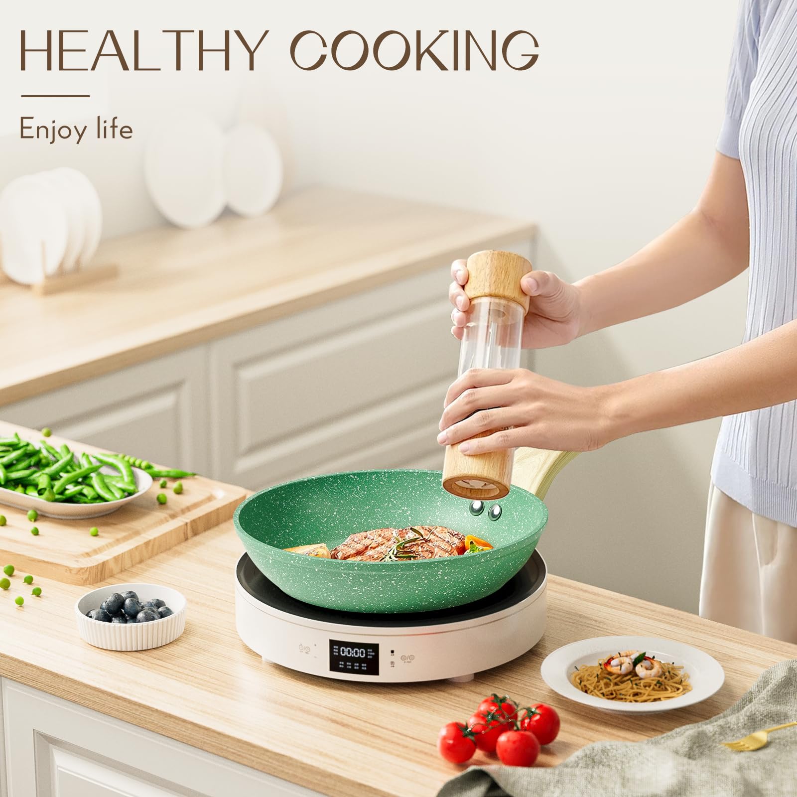 Innerwell multifunction pan suitable for fish noodles and more.