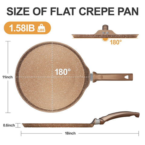 Innerwell tortilla pan is versatile for crepes, tortillas, pancakes