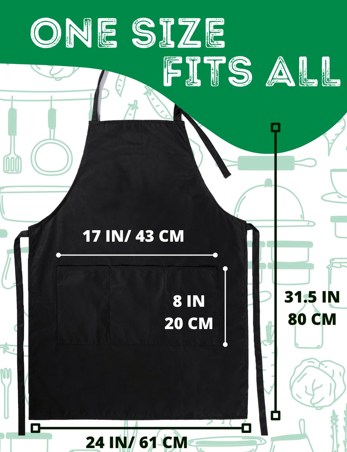 InnoBeta gift idea apron, ideal for cooks and hobbyists.