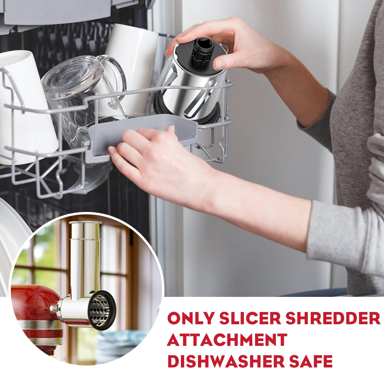 InnoMoon aluminum alloy grinder body offers sturdy, fast grinding performance.