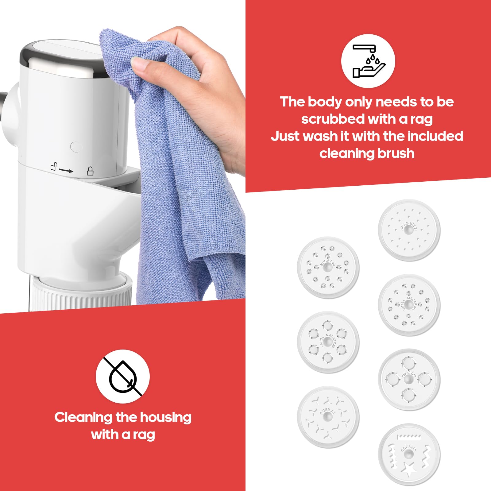 InnoMoon built-in cutter-pusher supports precise cuts and consistent lengths