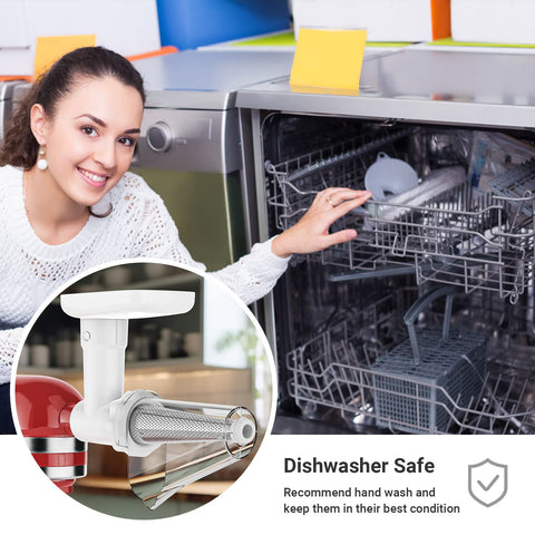 InnoMoon dishwasher-safe parts simplify post-cooking cleaning.