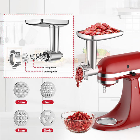 InnoMoon grinder blades and plates provide multiple grind sizes for versatile results.