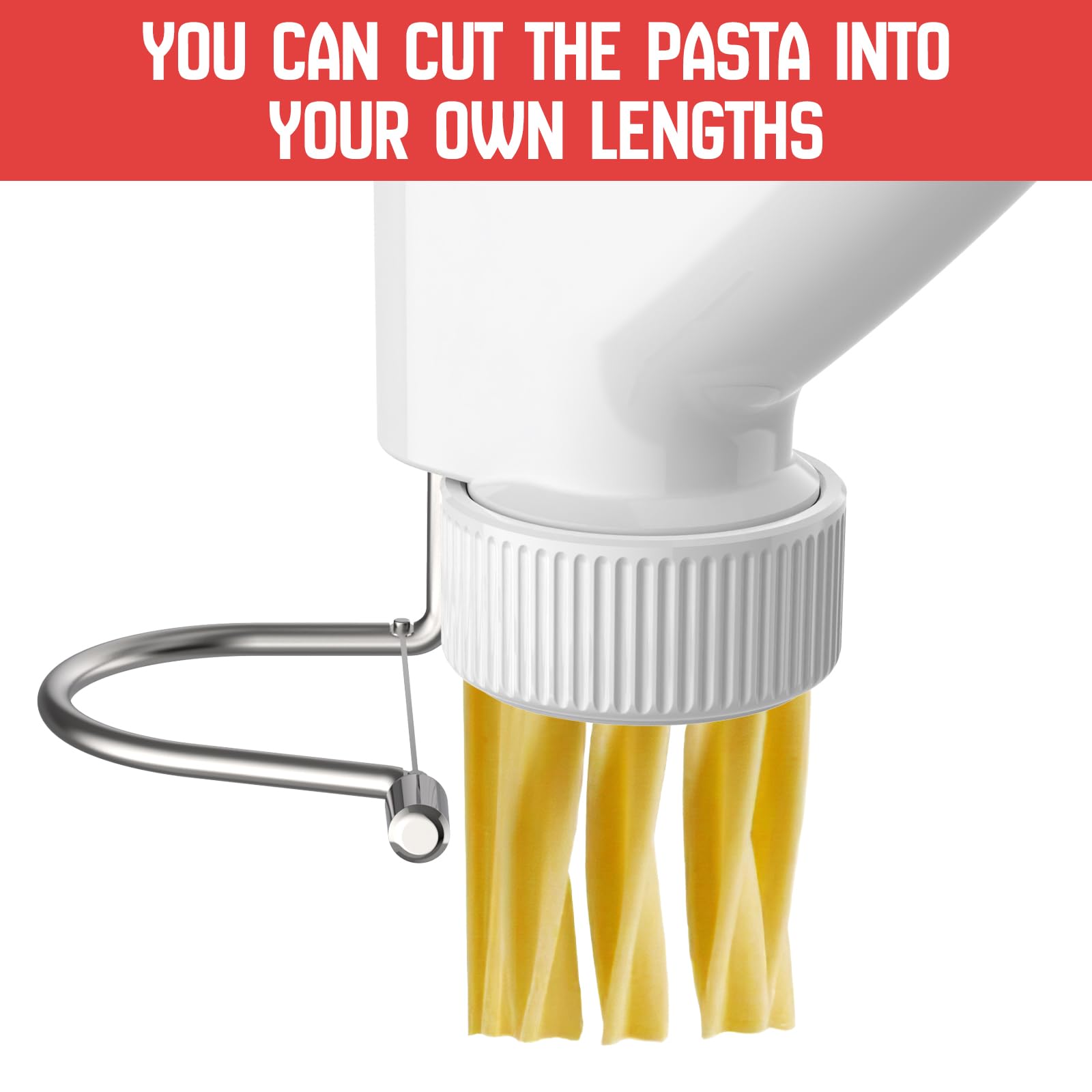 InnoMoon KitchenAid bucatini disc shapes hollow strands for sauces