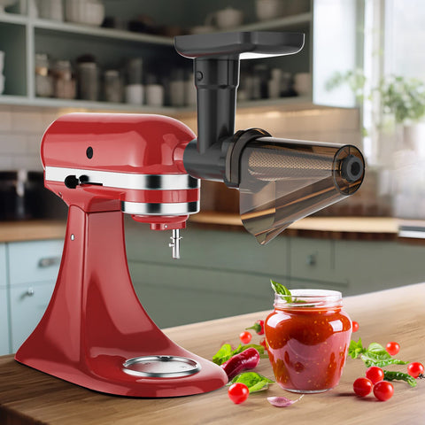InnoMoon meat grinder attachment lets you grind meat for burgers and sausages with ease