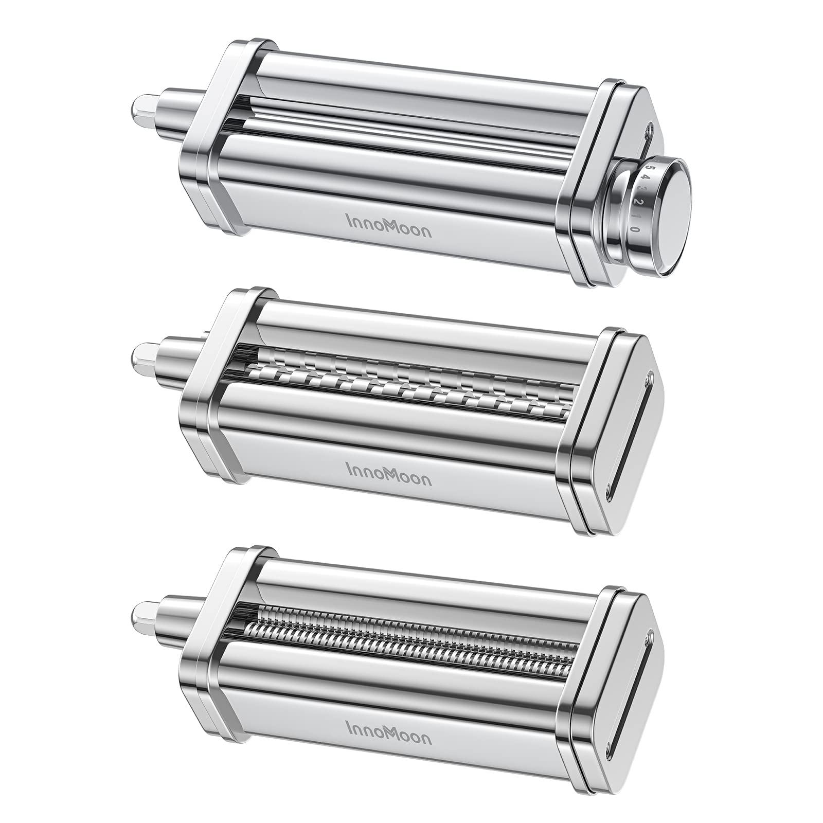 InnoMoon spaghetti cutter creates even strands for quick meals.