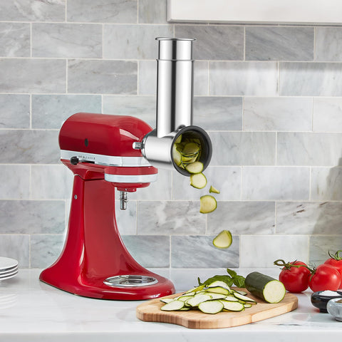 InnoMoon attachment for KitchenAid mounts securely for versatile prep