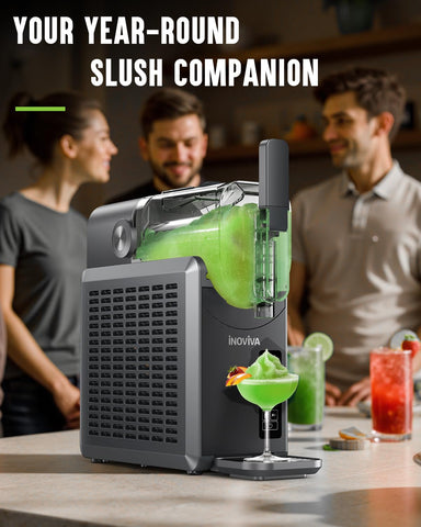 INOVIVA slushie machine quiet operation suitable for homes