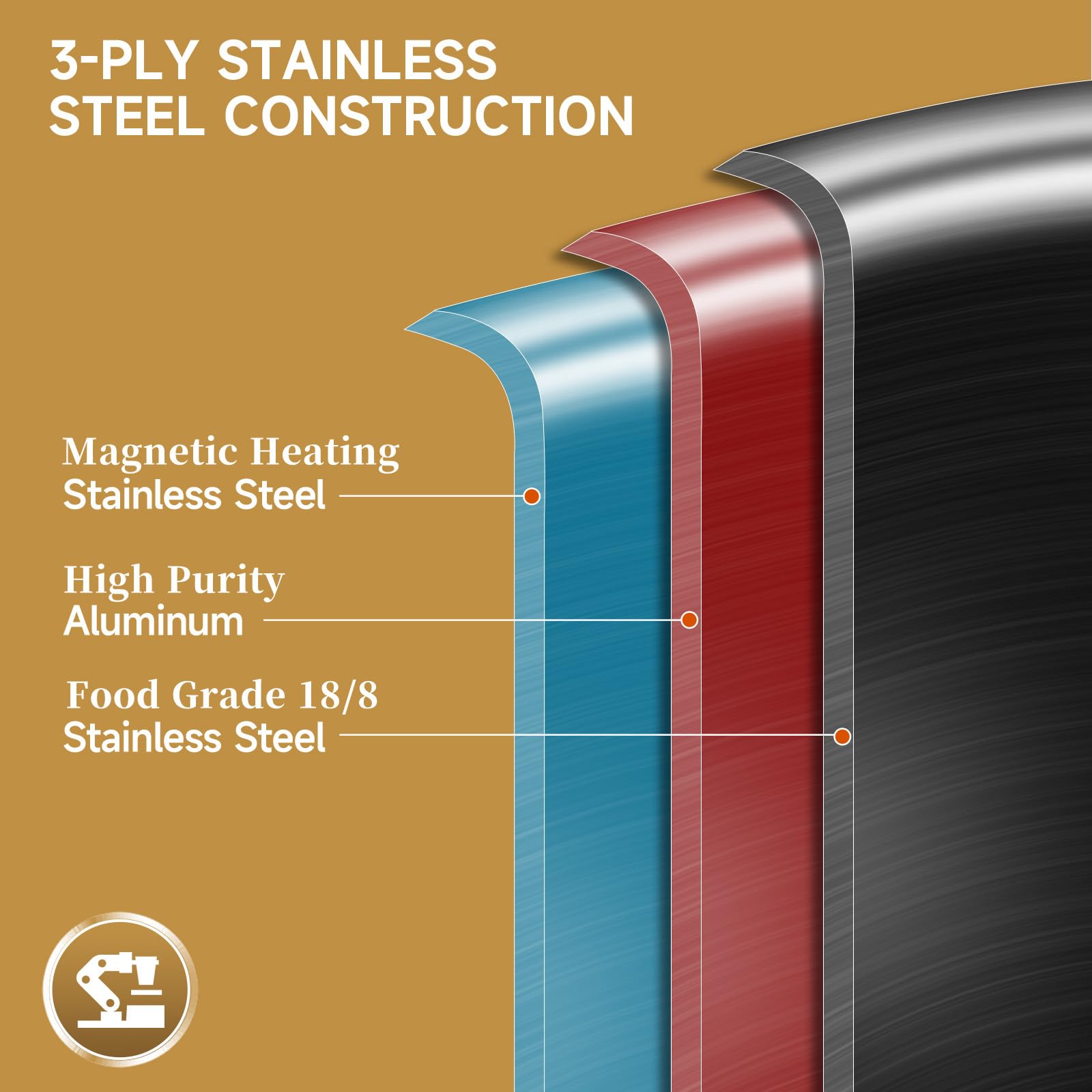 Inqibee ergonomic handle provides comfortable, secure grip during flipping