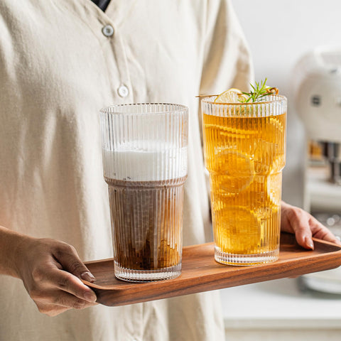 INSETLAN durable glassware elevates any at-home beverage setup.