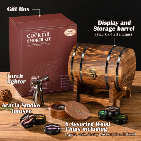 INSISART gift box packaging ready for whiskey lovers and home bartenders