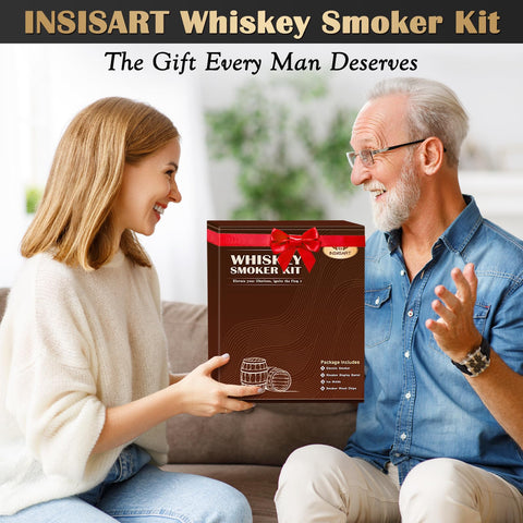 INSISART gift box makes a refined present for whiskey lovers.