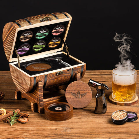 INSISART wood chip flavors assortment for customizable smoky profiles