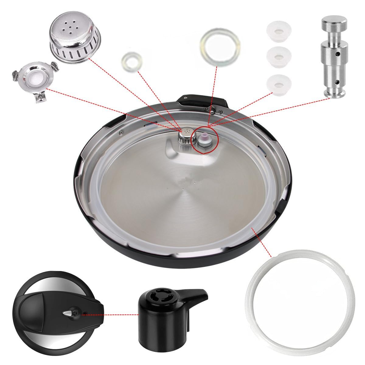 Instant Pot Duo anti-block shield reduces clogging for smoother operation.