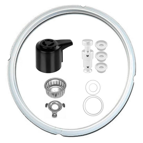 Instant Pot Duo replacement sealing ring provides a tight seal for consistent pressure cooking.