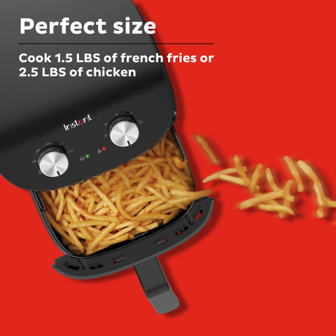 Compact, countertop-friendly design fits any kitchen.