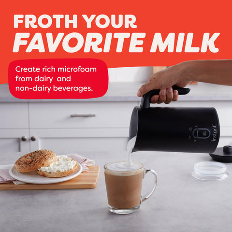 Instant Pot Milk Frother crafts cold foam for iced drinks