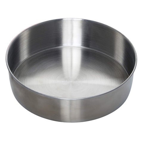 Instant Pot round pan lid features pressure-release tab for safe steam.