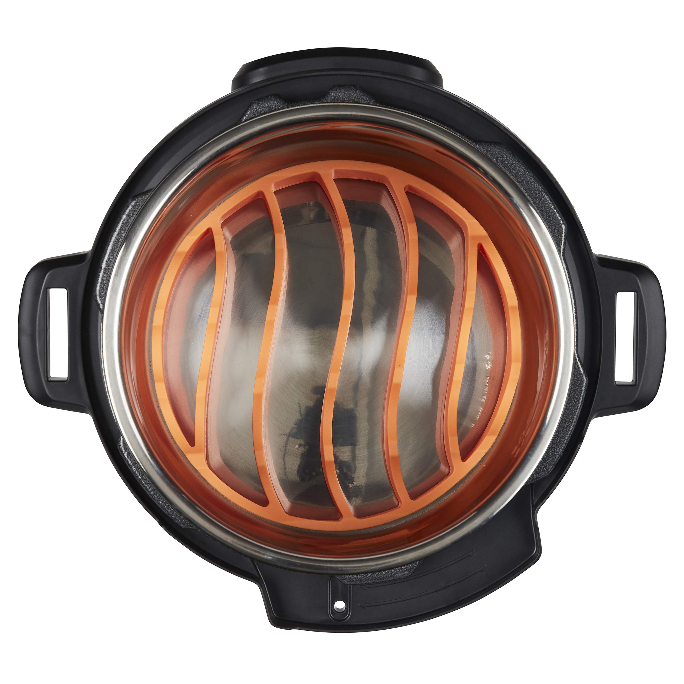 Instant Pot silicone roasting rack is dishwasher safe for quick cleanup