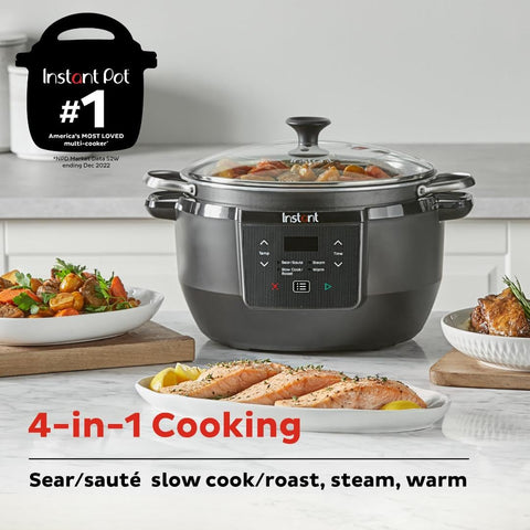 Instant Pot Superior Cooker sauté function locks in flavor before simmering.