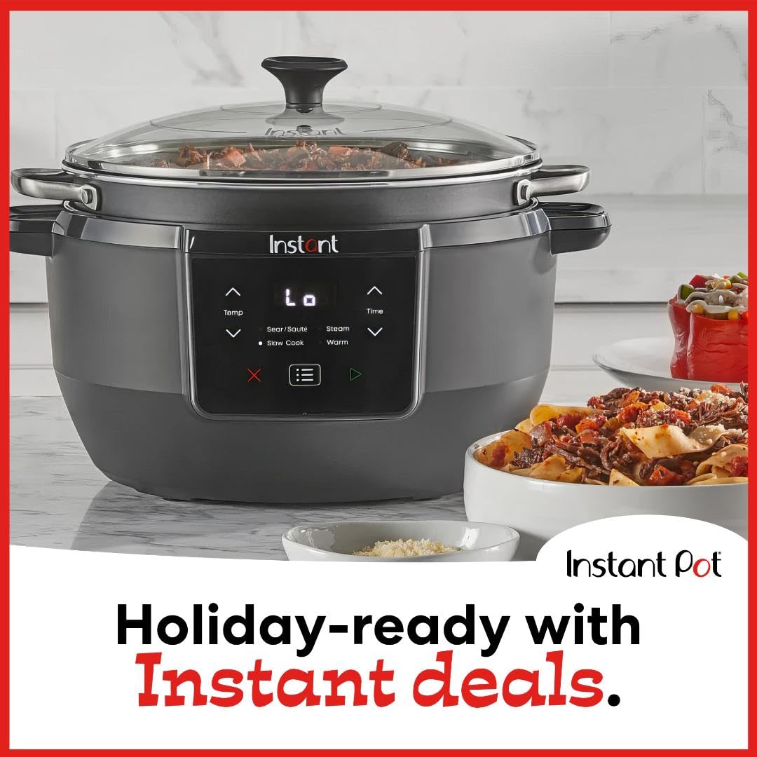 Instant Pot Superior Cooker in slow-cook mode delivering tender dinners.