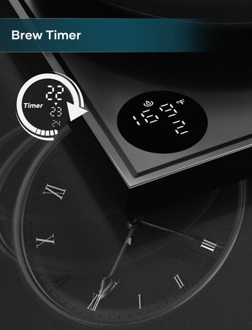 INTASTING black finish kettle fits modern kitchens and cafe setups.