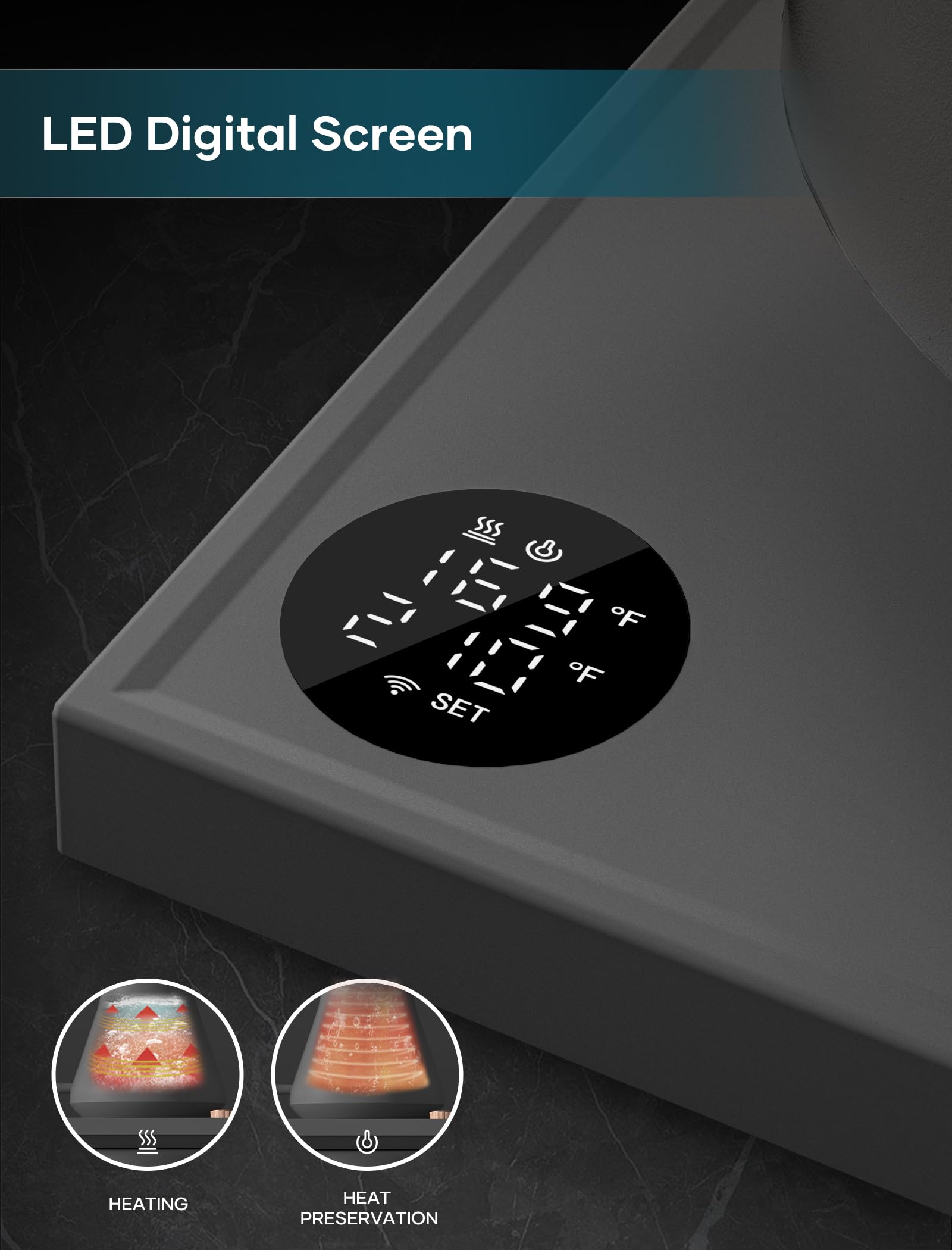 INTASTING plastic-free sensor seal ensures safe water contact and purity.