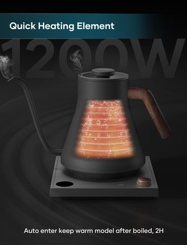 INTASTING stainless interior ensures pure water and durable performance.