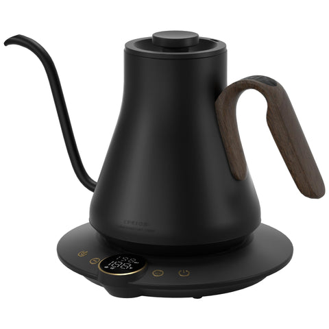 Intasting gooseneck kettle pour-over setup for steady, flavorful brews.