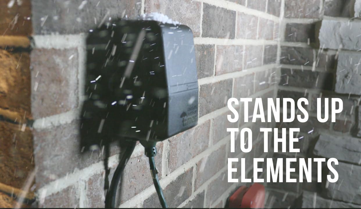 HB11K compatible with standard or locking NEMA 5-15 outlets for secure connections