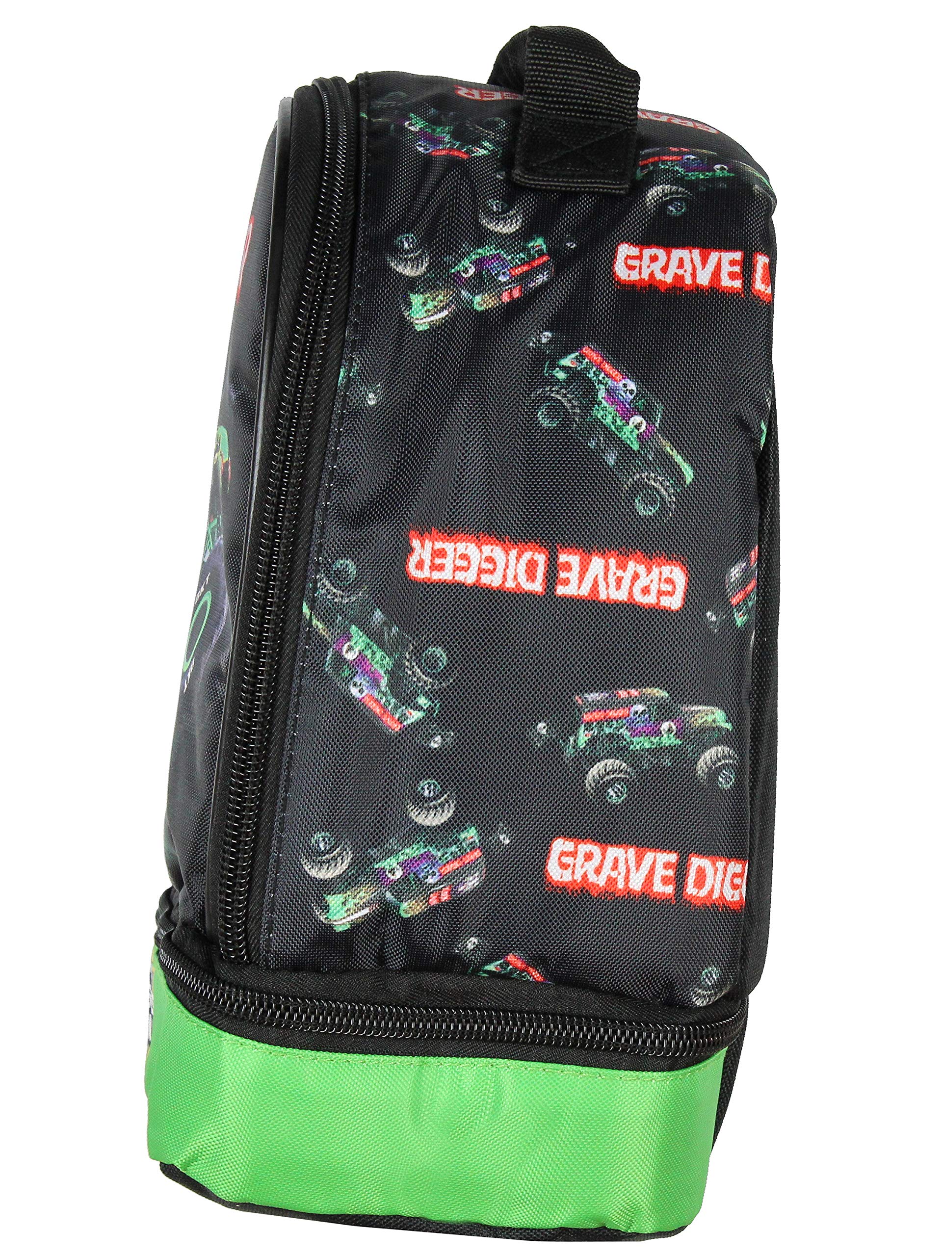 INTIMO Monster Jam Grave Digger lunch bag insulated material preserves temperature for hours
