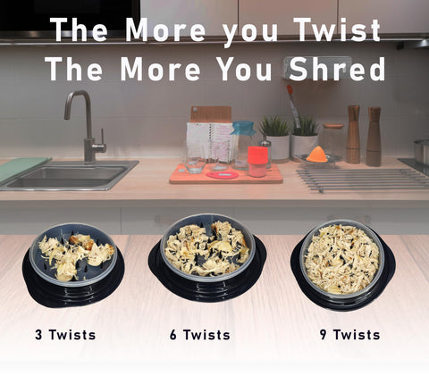 IntraValue shredder is dishwasher-safe for quick cleaning after meals