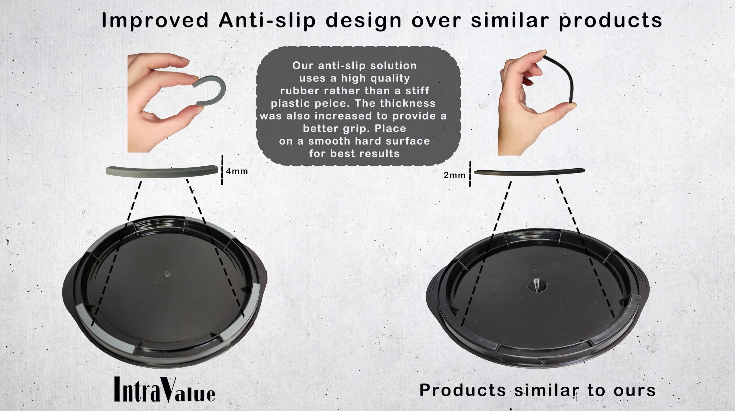 Removable middle tray on IntraValue shredder keeps shredding clean and simple